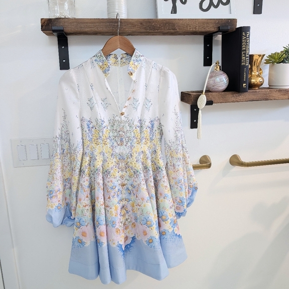 oh la la! Dresses & Skirts - Oo la La! Floral Boho Dress with Bell Sleeves
